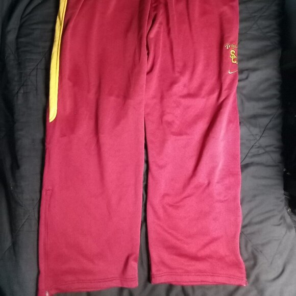 Vintage Nike Dri-Fit Southern California Trojans Sweatpant Joggers Trainers - Picture 3 of 8